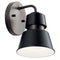 Kichler Lozano 8" 1 Light Wall Light Black 59000BK