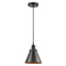 Appalachian Mini Pendant shown in the Oil Rubbed Bronze finish with a Oil Rubbed Bronze shade