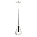 Hartford Mini Pendant shown in the Polished Nickel finish with a Polished Nickel shade