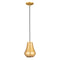 Hartford Mini Pendant shown in the Satin Gold finish with a Satin Gold shade