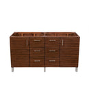 James Martin Metropolitan 60" Double Vanity American Walnut 850-V60D-AWT