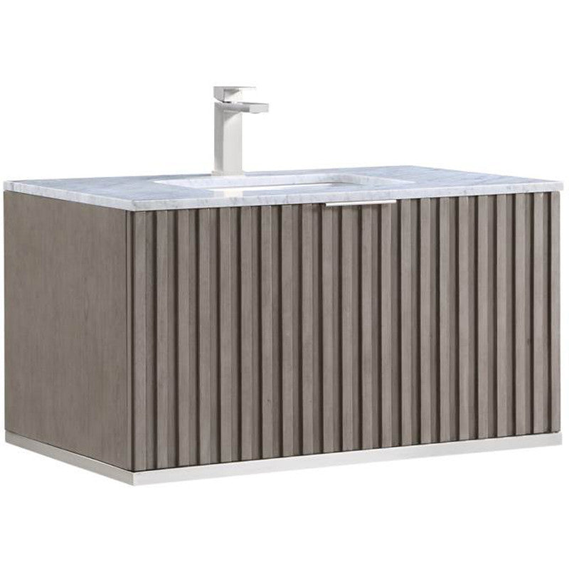 Bemma Terra 36" Wall-Mounted Single Bathroom Vanity Set