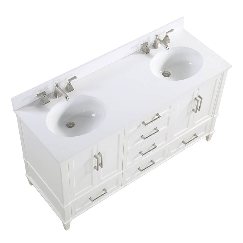 Bemma Montauk 60" Double Bathroom Vanity Set
