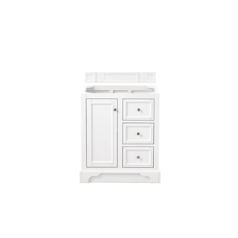 James Martin De Soto 30" Single Vanity Bright White 825-V30-BW