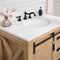 Cortes 36" Single Sink Bath Vanity with White Composite Countertop