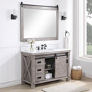 Cortes 48" Single Sink Bath Vanity with White Composite Countertop