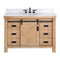 Cortes 48" Single Sink Bath Vanity with White Composite Countertop