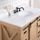 Cortes 48" Single Sink Bath Vanity with White Composite Countertop