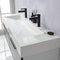 Vinnova Design Vegadeo 60" Double Sink Bath Vanity with White One-Piece Composite Stone Sink Top