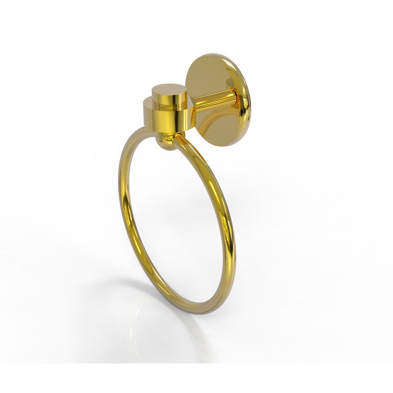 Allied Brass Satellite Orbit One Collection Towel Ring 7116-PB