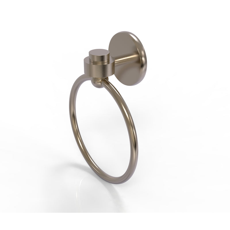 Allied Brass Satellite Orbit One Collection Towel Ring 7116-PEW