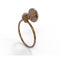 Allied Brass Satellite Orbit One Collection Towel Ring with Dotted Accent 7116D-BBR