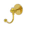 Allied Brass Satellite Orbit One Robe Hook with Twisted Accents 7120T-PB