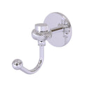 Allied Brass Satellite Orbit One Robe Hook with Twisted Accents 7120T-PC