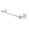 Allied Brass Satellite Orbit One Collection 18 Inch Towel Bar with Groovy Accents 7131G-18-SCH