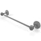 Allied Brass Satellite Orbit One Collection 18 Inch Towel Bar with Twist Accents 7131T-18-GYM