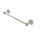 Allied Brass Satellite Orbit One Collection 18 Inch Towel Bar with Twist Accents 7131T-18-PNI