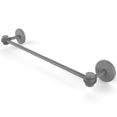 Allied Brass Satellite Orbit One Collection 24 Inch Towel Bar with Twist Accents 7131T-24-GYM