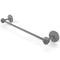 Allied Brass Satellite Orbit One Collection 24 Inch Towel Bar with Twist Accents 7131T-24-GYM