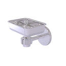 Allied Brass Satellite Orbit One Wall Mounted Soap Dish with Groovy Accents 7132G-PC