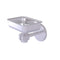 Allied Brass Satellite Orbit One Wall Mounted Soap Dish with Groovy Accents 7132G-SCH
