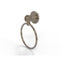 Allied Brass Satellite Orbit Two Collection Towel Ring with Dotted Accent 7216D-PEW