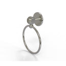 Allied Brass Satellite Orbit Two Collection Towel Ring with Dotted Accent 7216D-SN