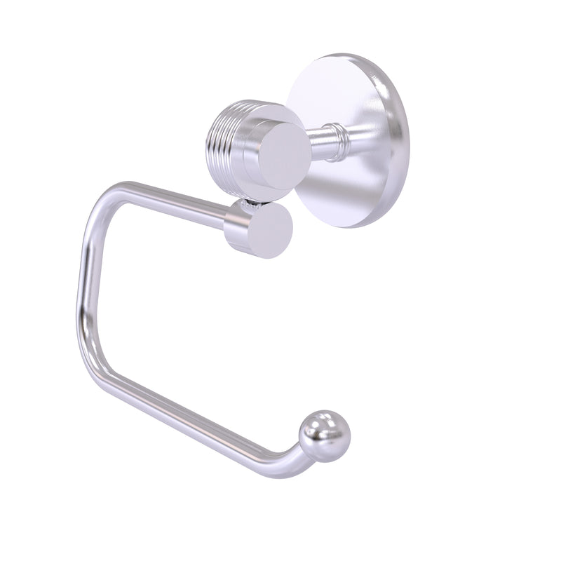 Allied Brass Satellite Orbit Two Collection Euro Style Toilet Tissue Holder with Groovy Accents 7224EG-SCH