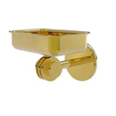 Allied Brass Satellite Orbit Two Collection Wall Mounted Soap Dish with Dotted Accents 7232D-PB