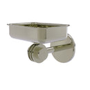 Allied Brass Satellite Orbit Two Collection Wall Mounted Soap Dish with Dotted Accents 7232D-PNI