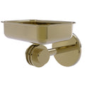 Allied Brass Satellite Orbit Two Collection Wall Mounted Soap Dish with Dotted Accents 7232D-UNL