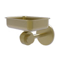 Allied Brass Satellite Orbit Two Collection Wall Mounted Soap Dish with Groovy Accents 7232G-SBR