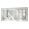 Krugg Icon 72" X 36" LED Bathroom Mirror with Dimmer and Defogger Large Lighted Vanity Mirror ICON7236