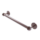 Allied Brass Satellite Orbit Two Collection 18 Inch Towel Bar with Dotted Detail 7251D-18-CA