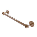 Allied Brass Satellite Orbit Two Collection 36 Inch Towel Bar with Dotted Detail 7251D-36-BBR