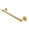 Allied Brass Satellite Orbit Two Collection 18 Inch Towel Bar with Groovy Detail 7251G-18-PB