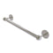 Allied Brass Satellite Orbit Two Collection 18 Inch Towel Bar with Groovy Detail 7251G-18-SN
