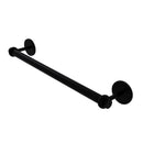 Allied Brass Satellite Orbit Two Collection 18 Inch Towel Bar with Twist Detail 7251T-18-BKM