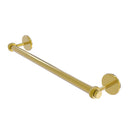 Allied Brass Satellite Orbit Two Collection 30 Inch Towel Bar with Twist Detail 7251T-30-PB