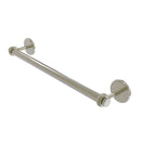Allied Brass Satellite Orbit Two Collection 30 Inch Towel Bar with Twist Detail 7251T-30-PNI