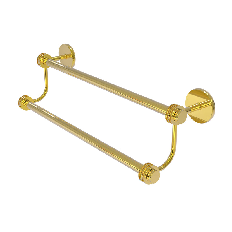 Allied Brass 18 Inch Double Towel Bar 7272D-18-PB