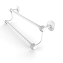 Allied Brass 18 Inch Double Towel Bar 7272T-18-WHM