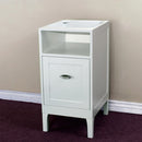 Bellaterra 16" Cabinet Wood White 7711-WH