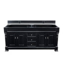 James Martin Brookfield 72" Double Cabinet Antique Black 147-114-5731