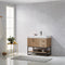 Vinnova Design Alistair 36B" Single Vanity with White Grain Stone Countertop