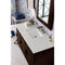 James Martin Portland 48" Single Vanity Burnished Mahogany with 3 cm Eternal Jasmine Pearl Quartz Top 620-V48-BNM-3EJP