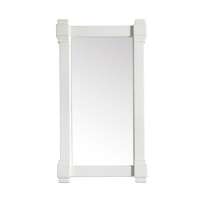 James Martin Brittany 72" Bright White Double Vanity with 3 cm Ethereal Noctis Quartz Top 650-V72-BW-3ENC