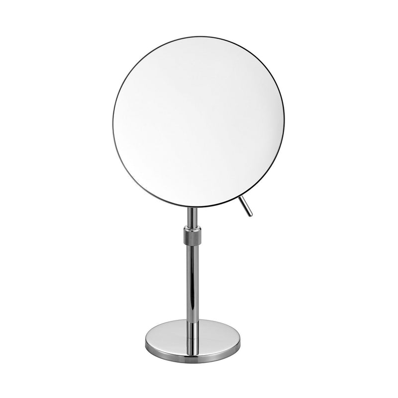 KubeBath Aqua Rondo Magnifying Mirror with Adjustable Height 8167