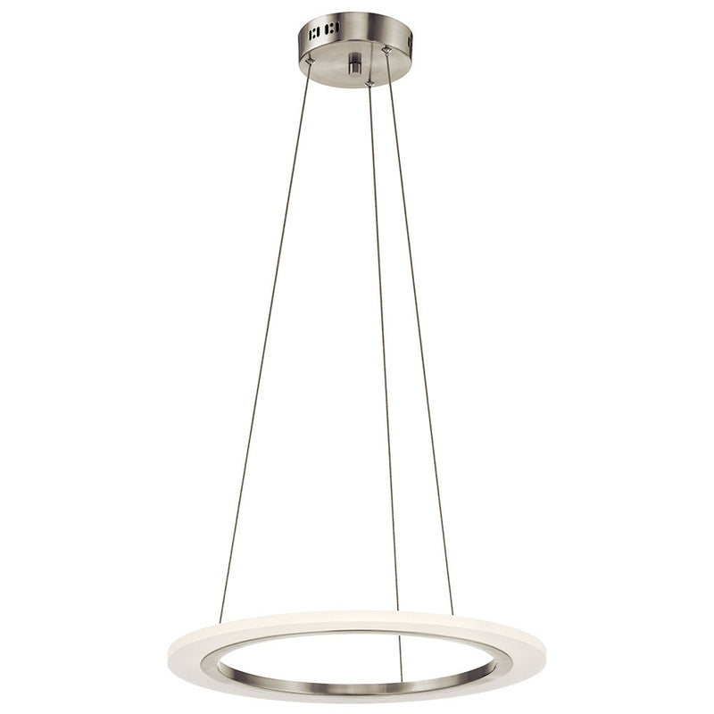 Kichler Hyvo 1 Ring LED Pendant Brushed Nickel 83671