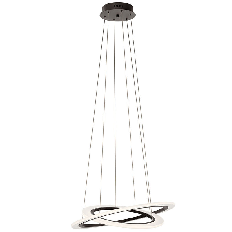 Kichler Hyvo 2 Ring LED Pendant Bronze 83988